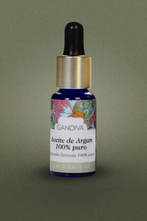 Aceite Premium Gandiva</br>Argán 100% Puro.