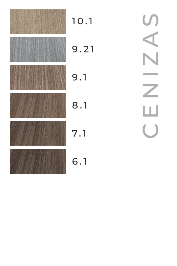 Coloración capilar </br>SIN AMONIACO. </br>KINESSENCES    Cenizas. - Imagen 2