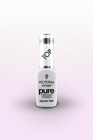 Top de Pure Cream Hybrid, para preparar la uña antes de aplicar el color del esmalte permanente.
