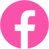 Icono Facebook Rosa para redes de Domeka Vera